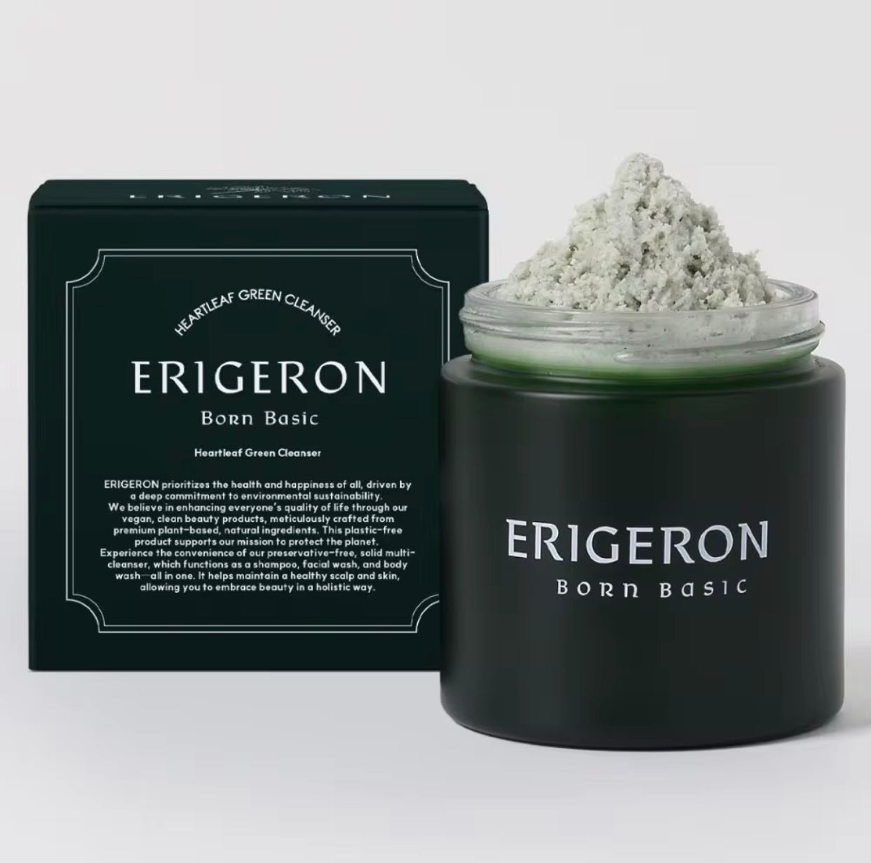 ERIGON Heart leaf Green Calming Cleanser for Clean and Healthy skin